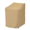 Classic Accessories Terrazzo Stackable Patio Chair Cover - Polyester - Beige
