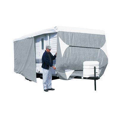 Image of Classic Accessories PolyPro III Deluxe Travel Trailer Cover,