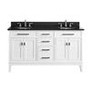 Avanity Madison 60-in Bathroom Vanity with Countertop and Un