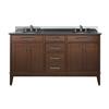 Avanity Madison 60-in Bathroom Vanity with Countertop and Un