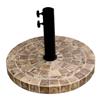 Outdoor Interiors 46950BM Stone and the Hardwoods Brown Marb