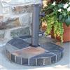 Outdoor Interiors 46930RS Stone and the Hardwoods 20-in Rust
