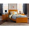 AFI Furnishings Nantucket Twin Traditional Bed with Matching Foot Board in Caramel
