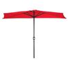Henryka Half Umbrella - 9-in - Red