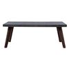 Zuo Modern Son Patio Table - 29-in x 78.7-in - Cement and Wood
