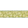 York Wallcoverings Wallpaper Border - 15-ft x 6-in - Floral Pattern - White/Yellow