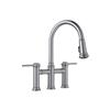 Blanco Empressa Pull-Down Dual Faucet - Stainless Steel