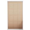 "allen + roth Light Filtering Pleated - 53"" x 72"" - Polyester - Camel"