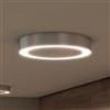 VONN Lighting Talitha LED Flush Mount - Satin Nickel - 16-in