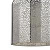 ELK Lighting Danica Mini Pendant Light - 1-Light - Oil Rubbed Bronze with Mercury Glass