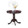 East West Furniture Antique Dining set - Wood - Brown - 5 Pieces