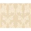 A.S. Creation Tessuto Baroque Wallpaper Roll - 21 -in - Beige
