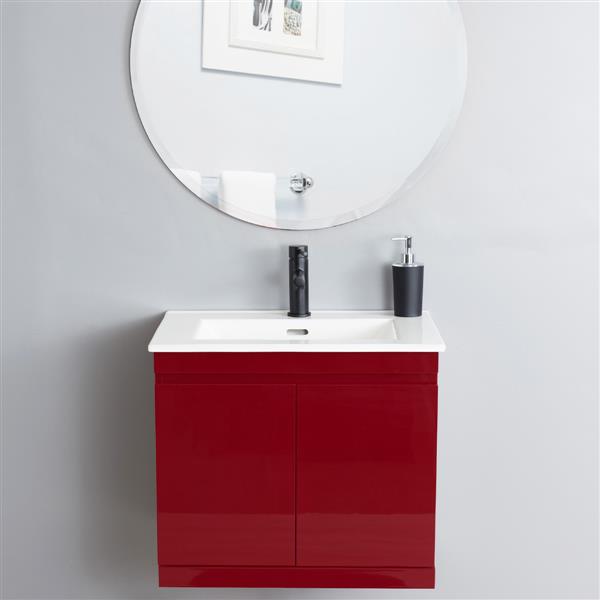 Foremost Radley Wall Mount Vanity Combo, Wall Hung Bathroom Vanities Canada