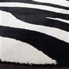 Safavieh Soho Rug - 8.3' x 11' - Wool - White/Black