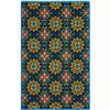 Safavieh Four Seasons Rug - 3.5' x 5.5' - Polyester - Black/Blue