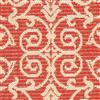 "Safavieh Courtyard Floral Rug - 2' 3"" x 6' 7"" - Red/Natural"
