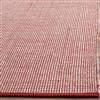 Safavieh Montauk Geometric Rug - 6' x 6' - Cotton - Ivory/Red