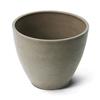 "Algreen Products Valencia Round Planter - 10"" x 8.3"" - Composite - Taupe"