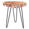 Worldwide Home Furnishings End table - 20-in x 24-in - Wood - Natural