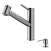 Branson Pull-Out Spray Kitchen Faucet - Stainless
