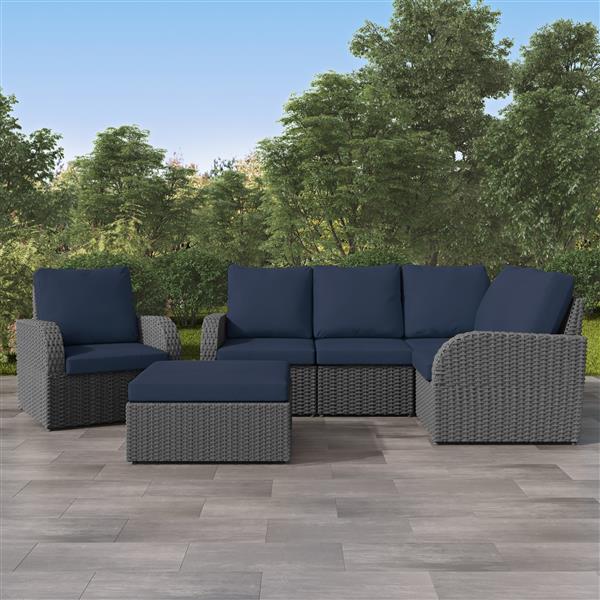 Corliving Corner Sectional Patio Set, Sectional Patio Sets Canada