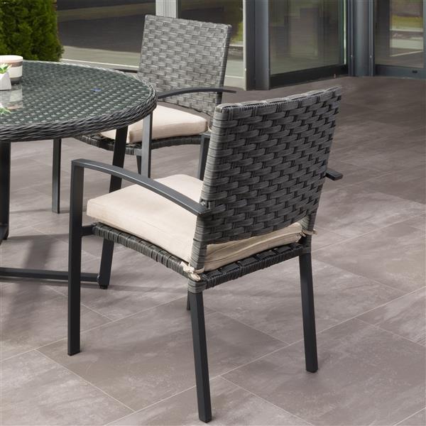 Corliving Rattan Patio Dining Chairs, Outdoor Patio Dining Chairs Canada