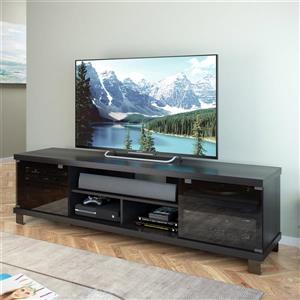 CorLiving TV Stand - Extra Wide - Ravenwood Black | Lowe's ...