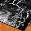 La Dole Rugs® Anise Art Area Rug - 8' x 11' - Black/White