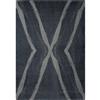 La Dole Rugs® Vancouver Abstract Rug - 2.6' x 4.9' - Microfibre - Gray