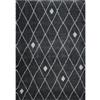 La Dole Rugs® Trellis Area Rug - 7.8' x 10.4' - Polypropylene - Gray/Ivory
