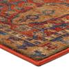 Orian Rugs Catherine Rug - 94-in x 130-in - Polypropylene - Red/Blue