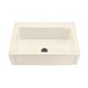 Reliance McCoy Single Sink - 22.25-in x 9.25-in - 2 Holes - Off-White