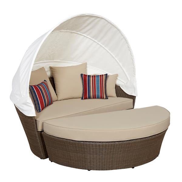 Patio Innesbrook Collection Daybed, Outdoor Bed With Canopy Canada