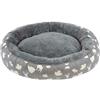 Urban Loft by Westex Oval Donut Dog Bed - 27-in x 22-in x 7-in - Multicoloured