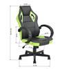 Homycasa Ergonomic Racing Game Office Chair - Green