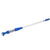 Northlight Battery Operated Extendable Vacuum Cleaner - White and Blue