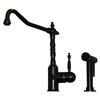 Whitehaus Collection Kitchen Faucet with Side Sprayer - Oil Rubbed Bronze