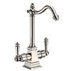 Whitehaus Collection Traditional Kitchen Faucet - 2-Handle - Polished Nickel