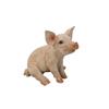 Hi-Line Gift Ltd. Medium Sitting Pig Statue - Multicoloured