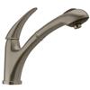 Whitehaus Collection Kitchen Faucet with Pull-Out Spray Head - Stainless steel