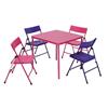 Cosco 5-Piece Kid's Table and Chair Set - Pink and Purple