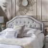 Best Selling Home Decor Felix Tufted Fabric Headboard - Queen - Beige/Gray