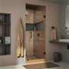 DreamLine Unidoor Lux Shower Door - 34-in x 72-in - Satin Black