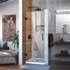 DreamLine Unidoor Shower Door - 29-in x 72-in - Satin Black