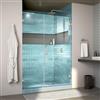 DreamLine Unidoor Lux Shower Door - 46-in x 72-in - Brushed Nickel