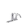 Fairfax three-hole kitchen sink faucet - Polished Chrome