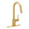 MOEN Align Kitchen Faucet - One-Handle Pulldown- Brushed Gold