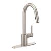 MOEN Align Collection High Arc Pulldown Kitchen Faucet - 1-Handle - Stainless Steel