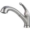 Delta Single Handle Kitchen Pull-Out Faucet - Arctic Stainless