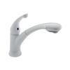 Delta Pull-Out Kitchen Faucet - White